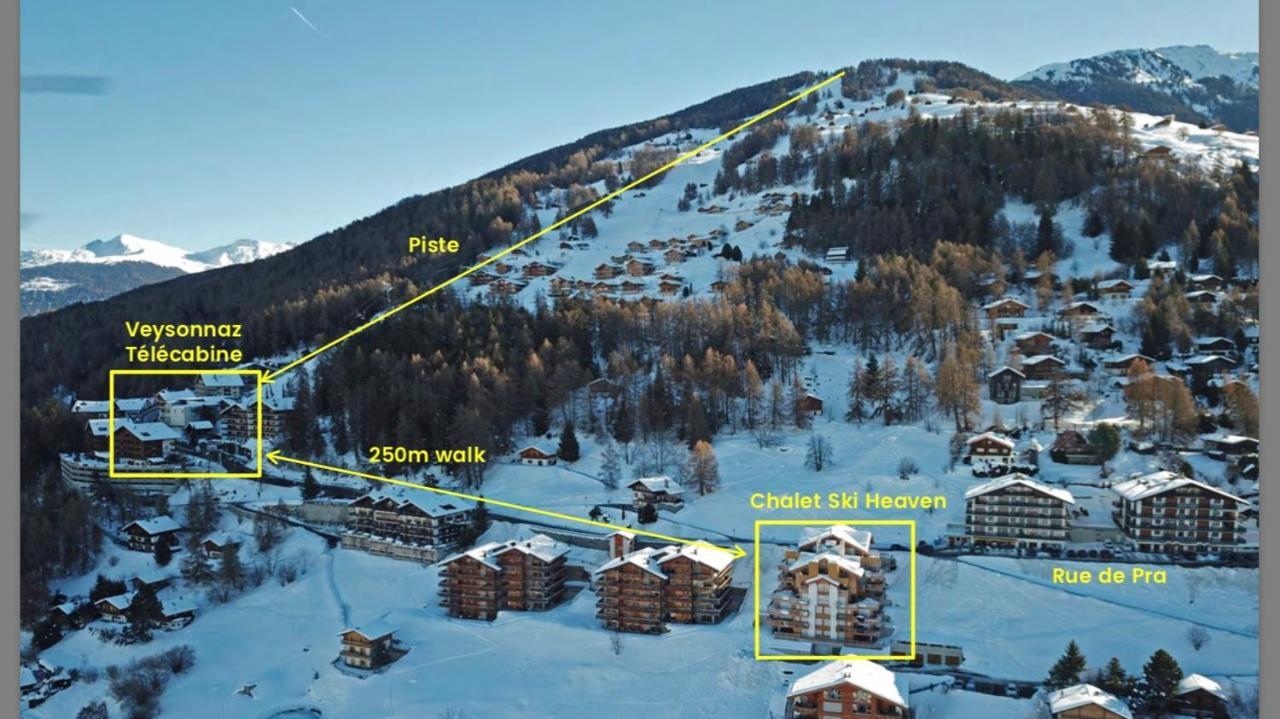 Ski Heaven 7 Veysonnaz Exterior photo